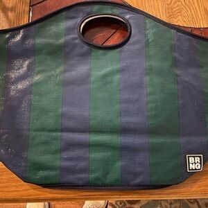 BRNG Striped Newport Tote Bag